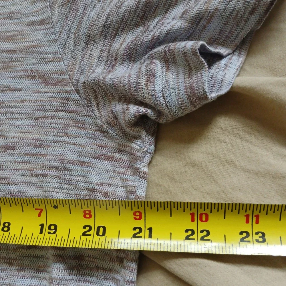 Bogner Linen Cotton Polo Shirt Mens XL Gray Brown Heather Made in Italy